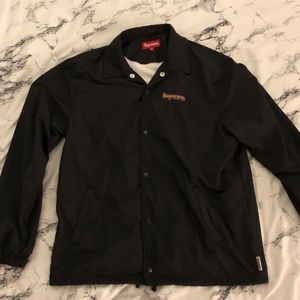 ☄️BLACK SUPREME RAINCOAT☄️